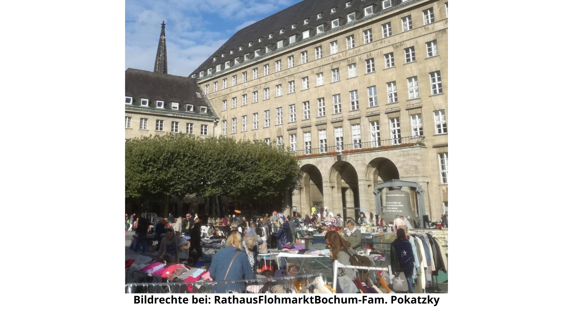 Trödelmärkte und Flohmärkte Bochum | Kult-Flohmarkt am Bochumer Rathaus